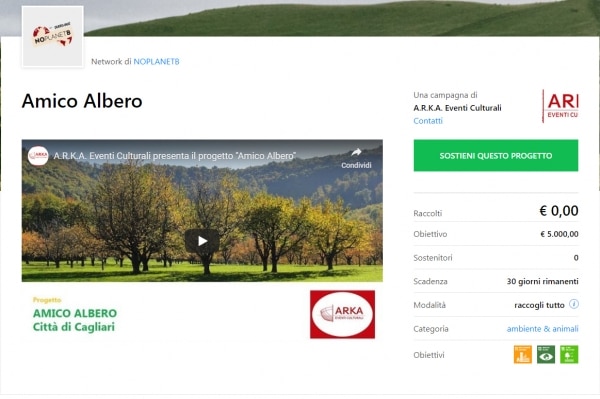 ULTIMI GIORNI PER SOSTENERE LA RACCOLTA FONDI DEI PROGETTI GREEN DEL NOPLANETB: APPUNTAMENTO AL GNOCCO FRITTO PARTY PER IL PROGETTO AMICO ALBERO