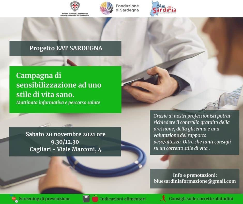 Percorso salute: check-up gratuito a Cagliari con Blue Sardinia ASD