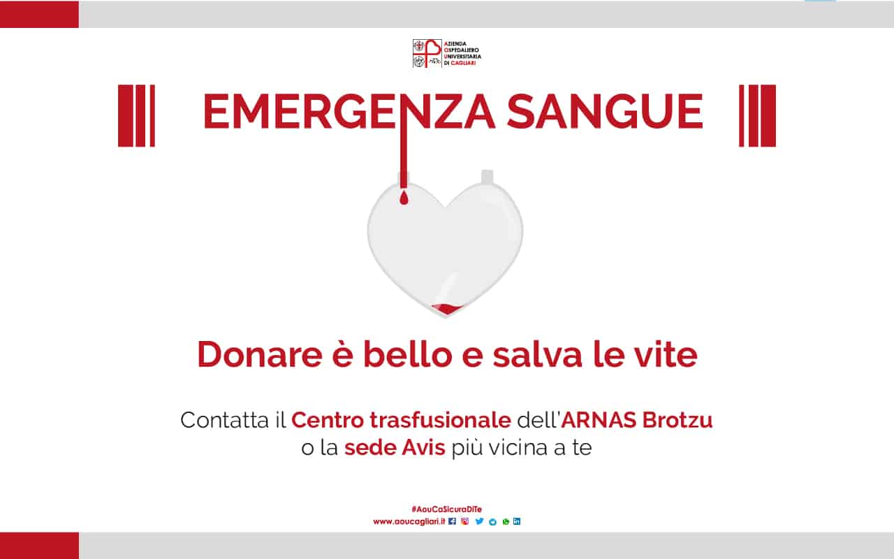  EMERGENZA SANGUE IN SARDEGNA