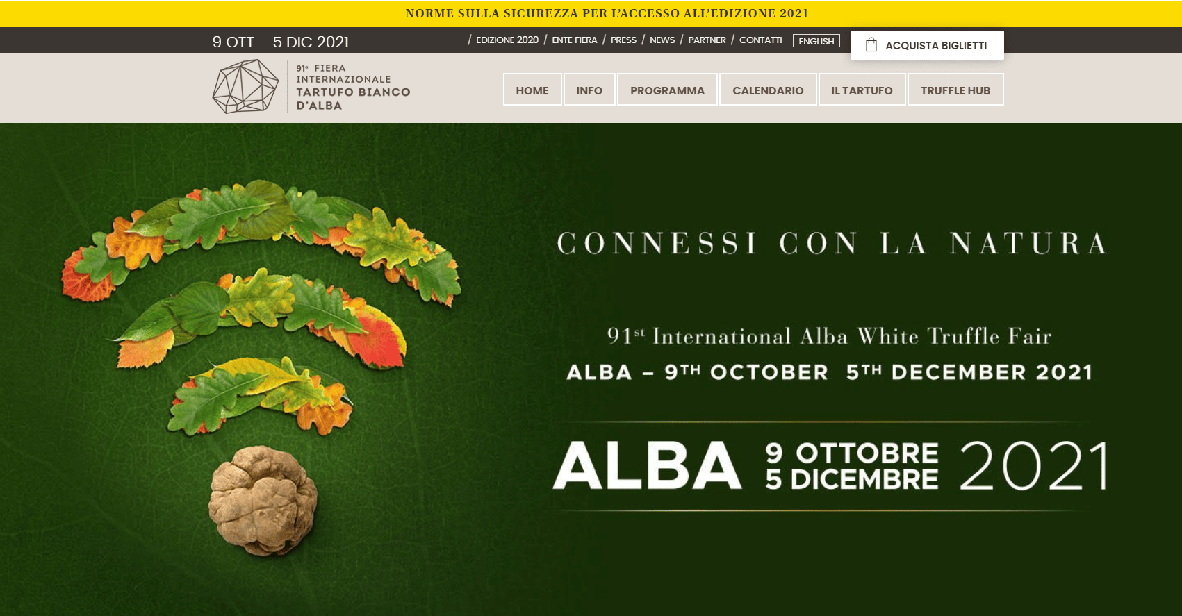 Fiera Internazionale del Tartufo Bianco di Alba