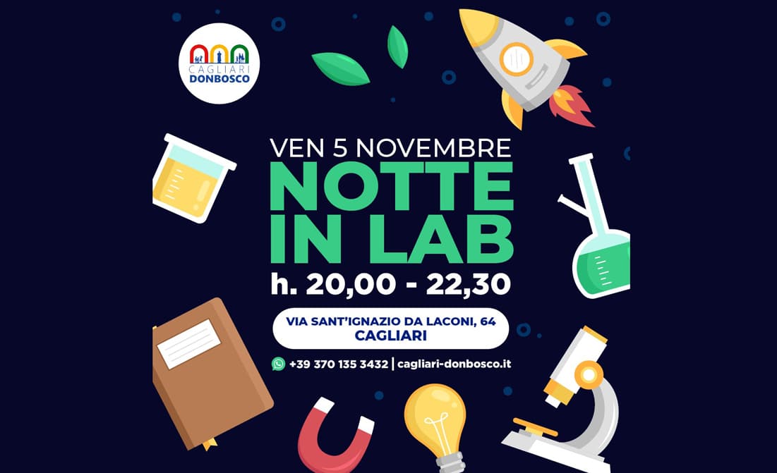 CAGLIARI: NOTTE IN LAB