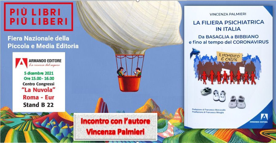LA FIERA DEL LIBRO “PIÙ LIBRI PIÙ LIBERI” OSPITERÀ IL FIRMACOPIE DI VINCENZA PALMIERI