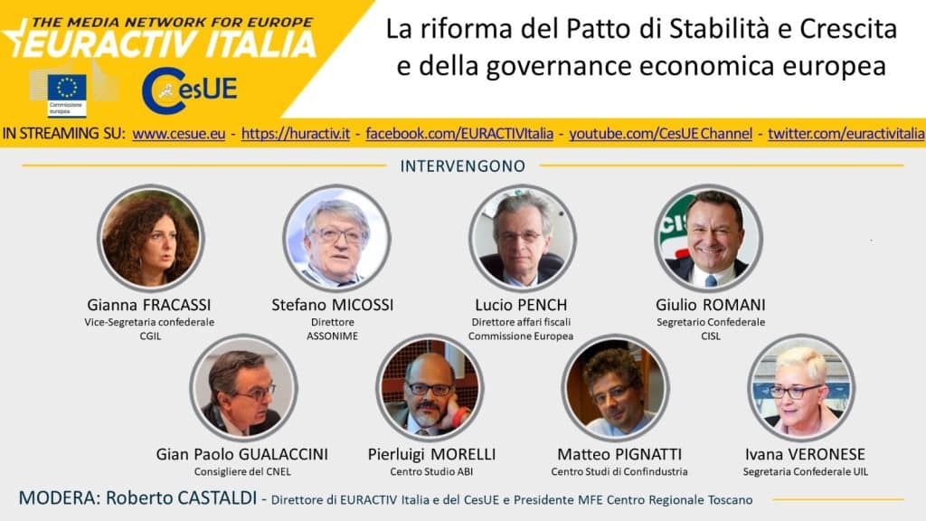 LA RIFORMA DEL PATTO DI STABILITÀ E CRESCITA E DELLA GOVERNANCE ECONOMICA EUROPEA