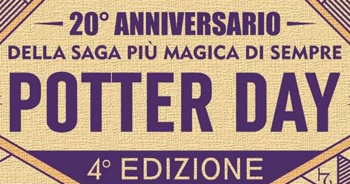 TORNA IL POTTER DAY CON DEGLI OSPITI DI ECCEZIONE