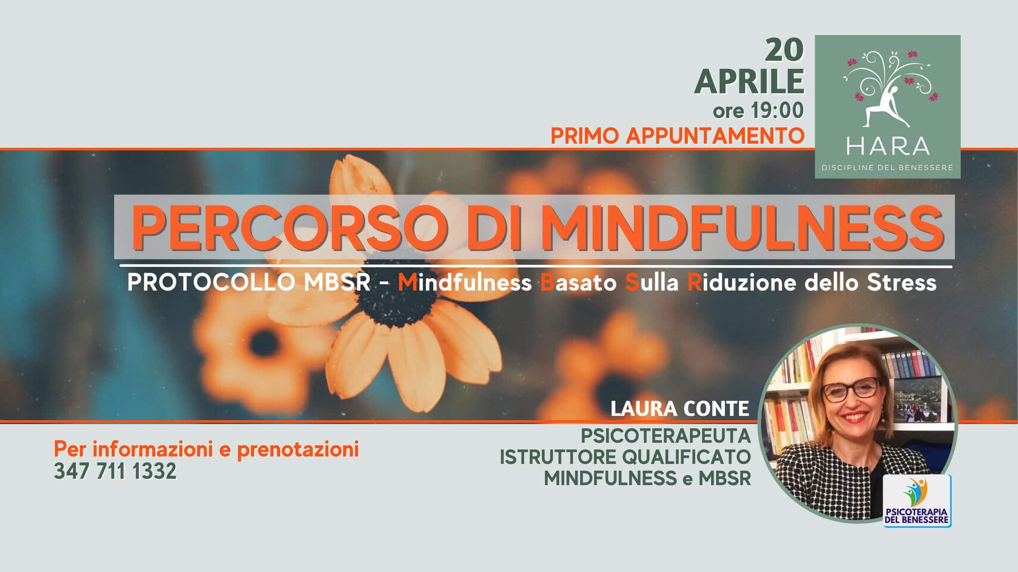 Percorso di Mindfulness a cura di Laura Conte