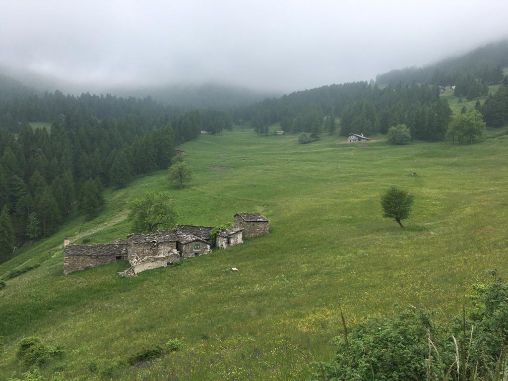 il cupo panorama, più in basso