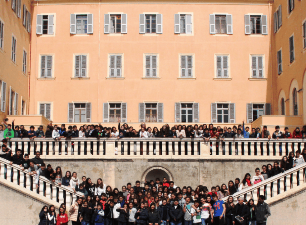 I ragazzi all'Orto Botanico