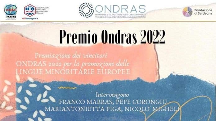 PREMIO ONDRAS PER LE LINGUE MINORITARIE