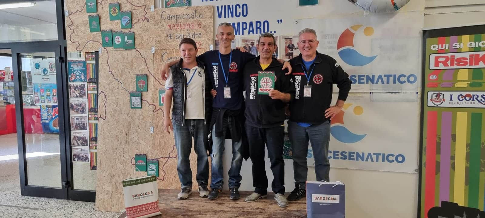  A CESENATICO, MILANO VINCE IL CAMPIONATO NAZIONALE A SQUADRE DI RISIKO!