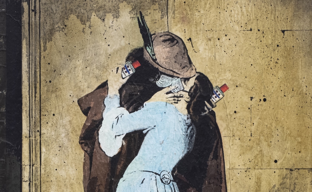 “Love in the time of Covid” di TvBoy