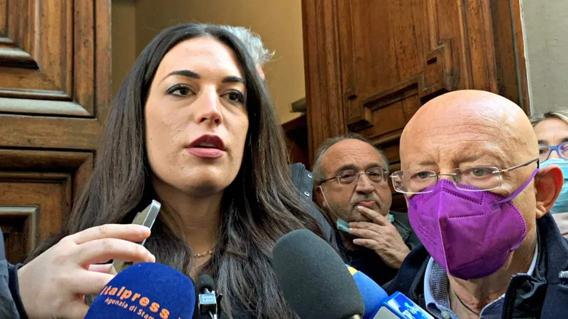 La giornalista Greta Beccaglia.