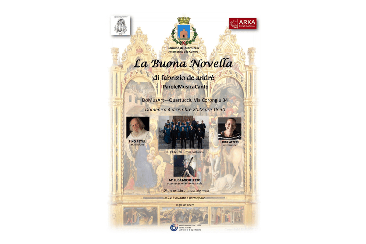 La Buona Novella – ParoleMusicaCanto