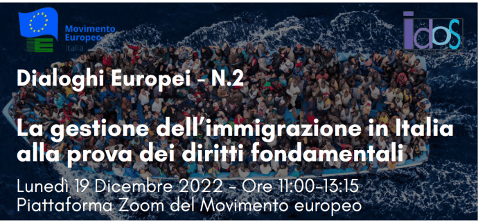 “LA GESTIONE DELL’IMMIGRAZIONE IN ITALIA ALLA PROVA DEI DIRITTI FONDAMENTALI”