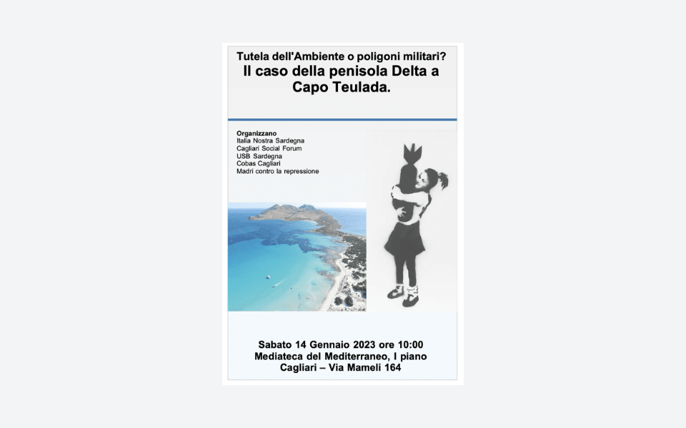 È ancora possibile salvare Capo Teulada?