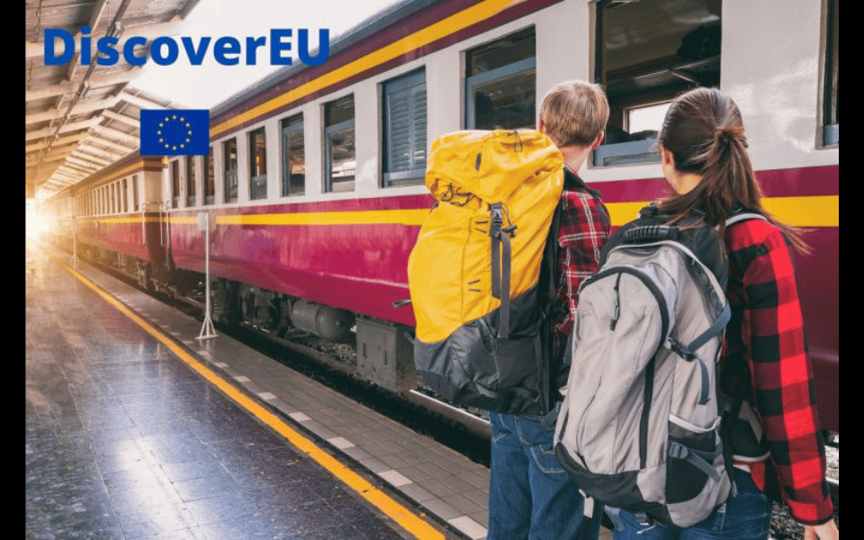 DiscoverEU 2023: pass ferroviari gratuiti per scoprire l’Europa
