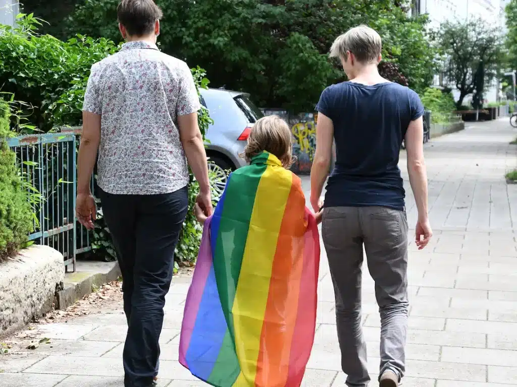 Famiglia "arcobaleno"