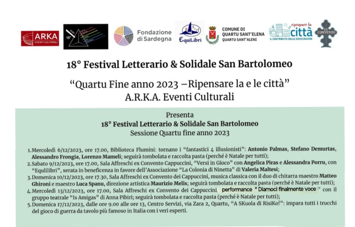  QUARTU, EVENTI DI FINE ANNO