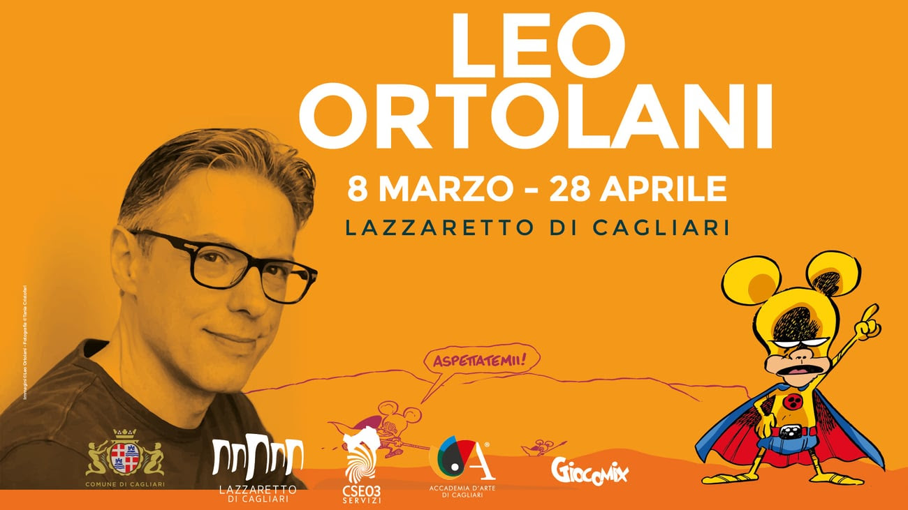  L’arte di Leo Ortolani a Cagliari