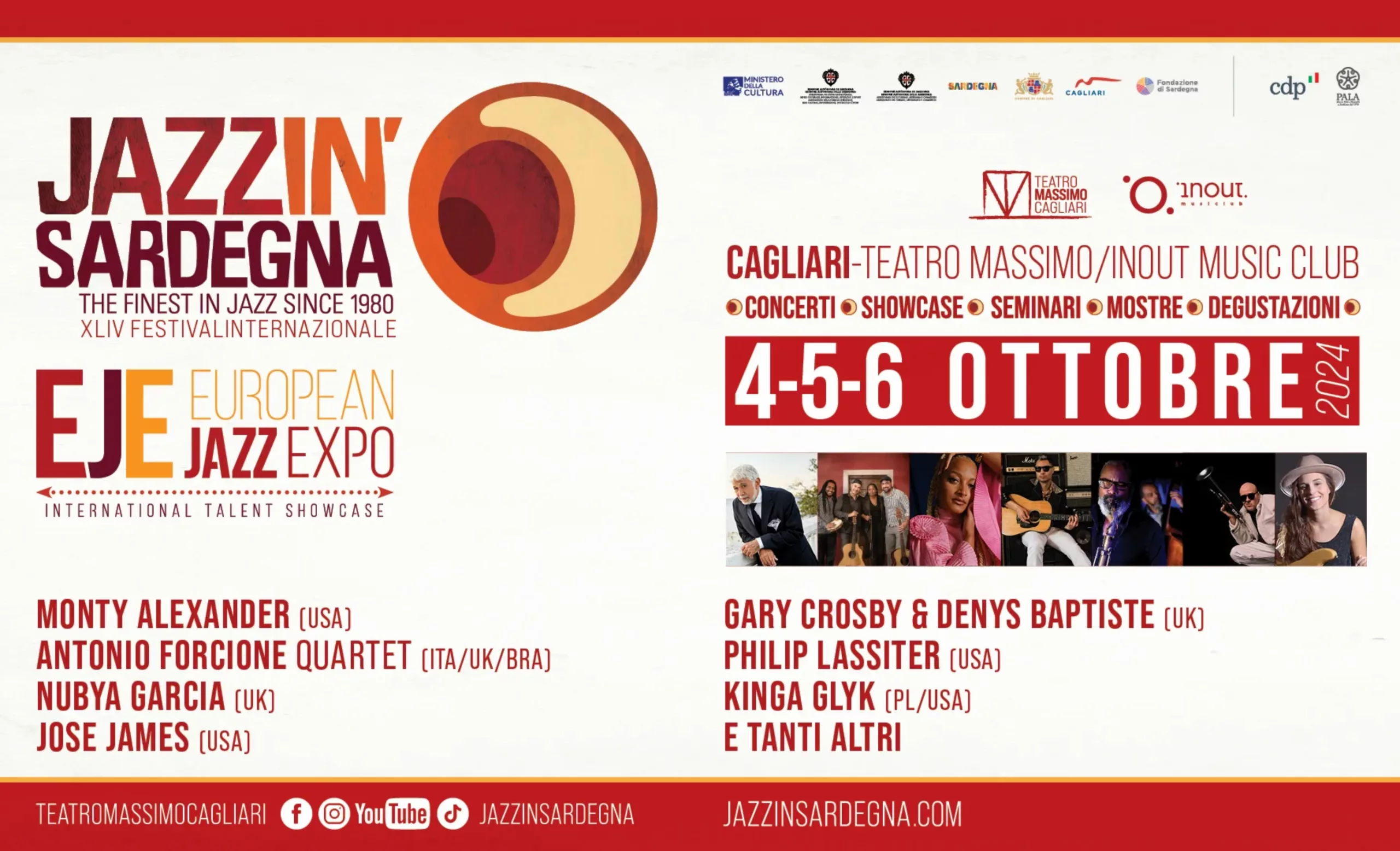  La 44ma edizione del Jazz in Sardegna-European Jazz Expo è alla sua seconda giornata da brividi