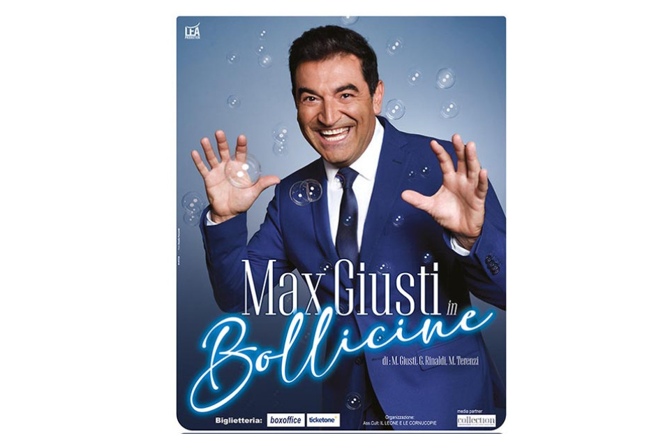 MAX GIUSTI IN SARDEGNA CON BOLLICINE