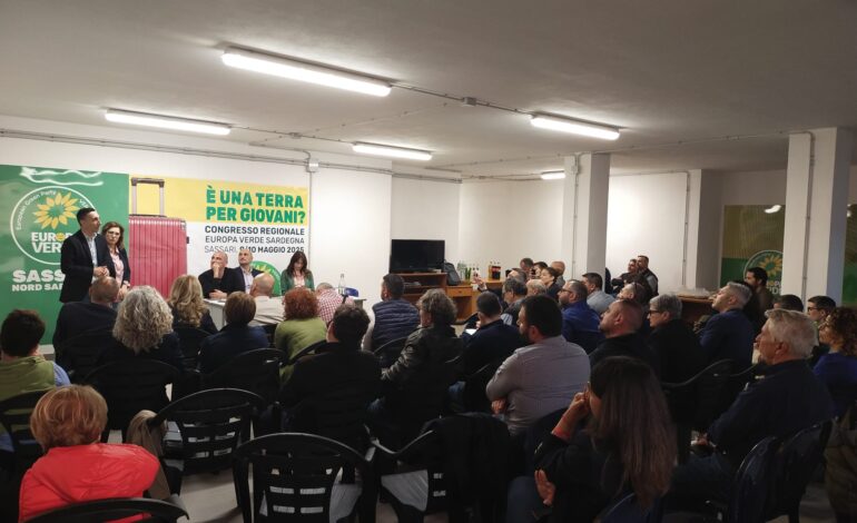  A Sassari il primo Congresso regionale di Europa Verde Sardegna
